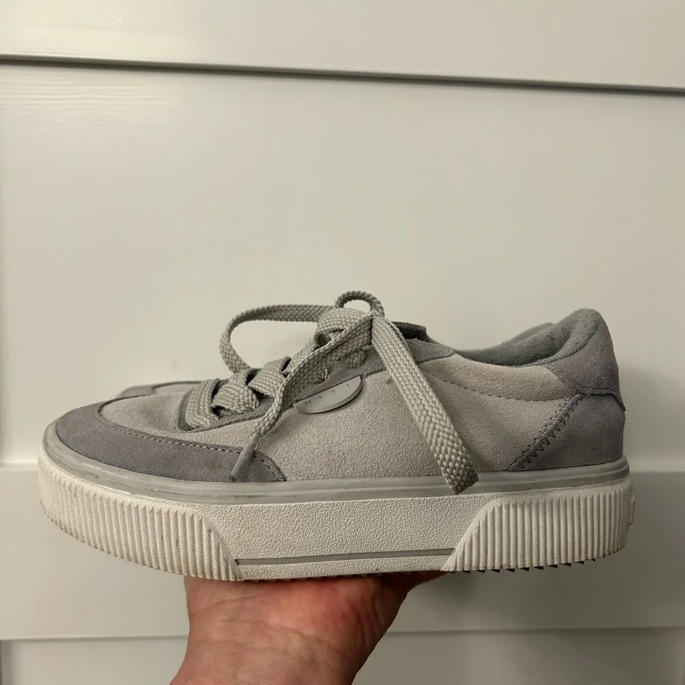 Vintage Reef Lay Day Lift Sneakers Suede/ Leather Platform Shoes Size 7
